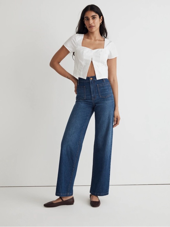 Madewell Denim - Madewell Perfect Vintage Wide Leg Jean